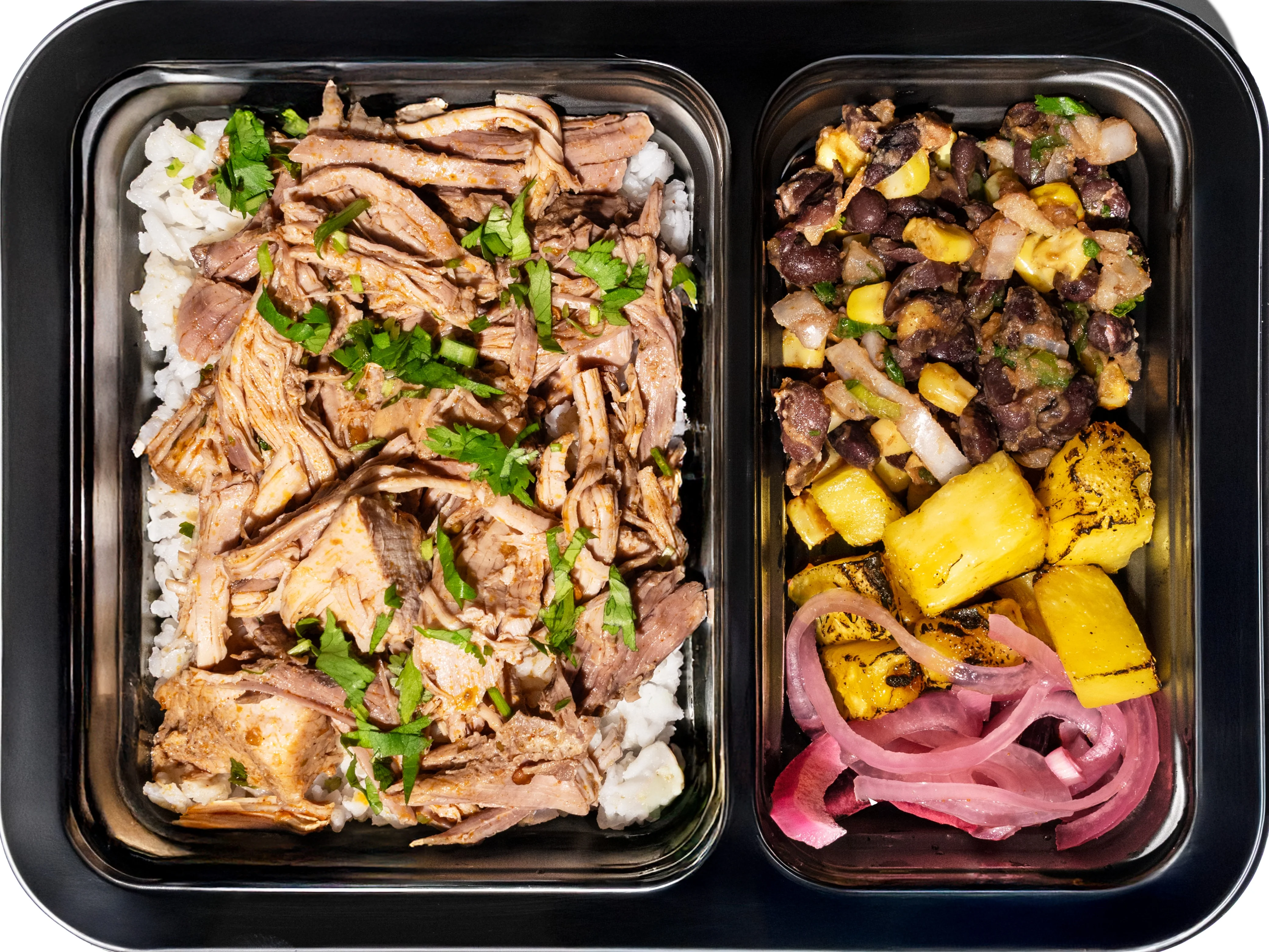 11 - Chipotle Citrus Al Pastor Pork with Pineapple, Black Bean, and Corn Salsa Rice Bowl (GF) - Image 3