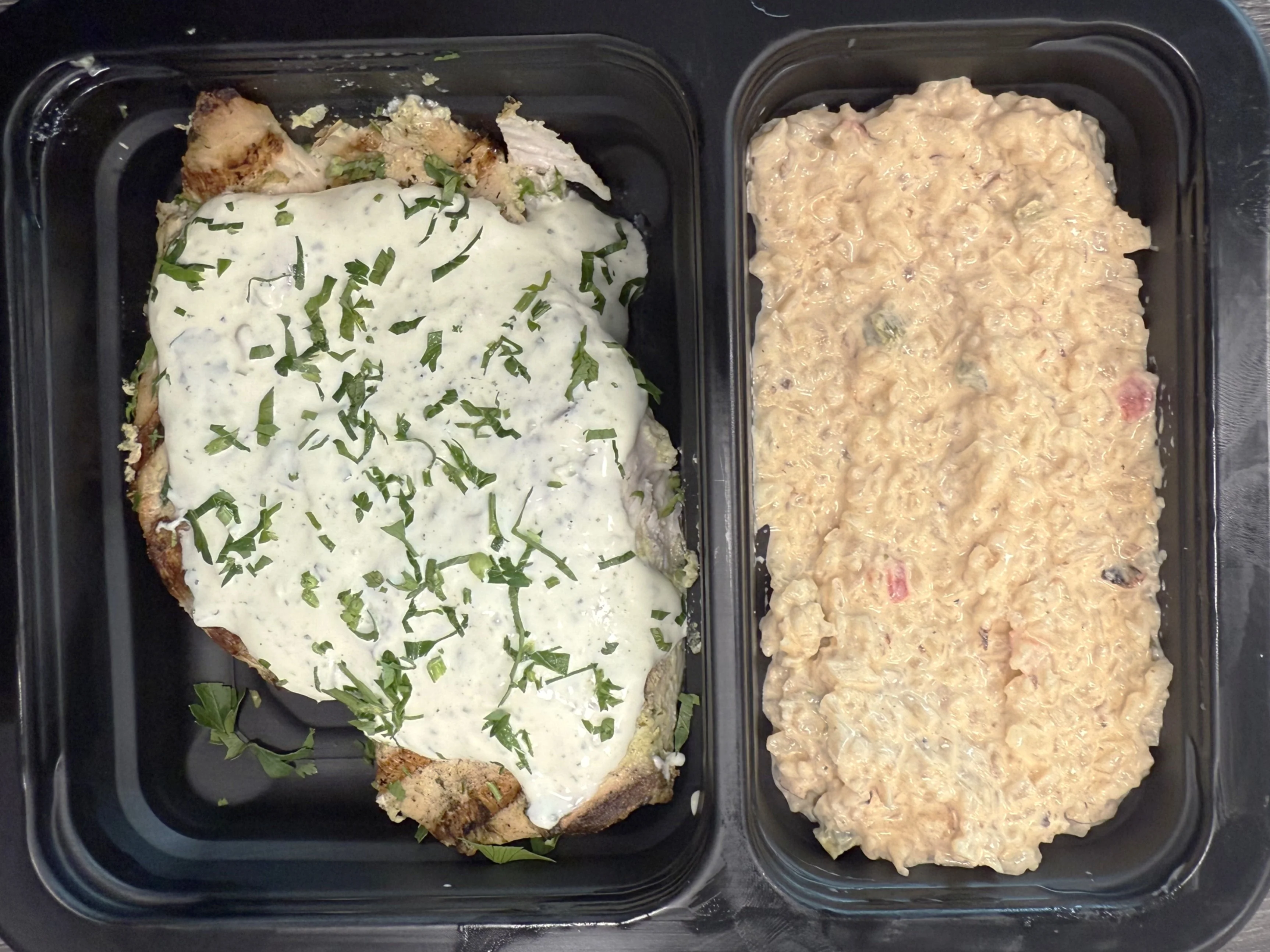 26 - Keto Friendly Grilled Jalapeno Lime Chicken with Cheesy Cauliflower Rice and Garlic Cream Sauce (GF) - Image 6